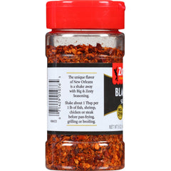 Grilled shrimp seasoned with Zatarain's showing charred crust and flavor