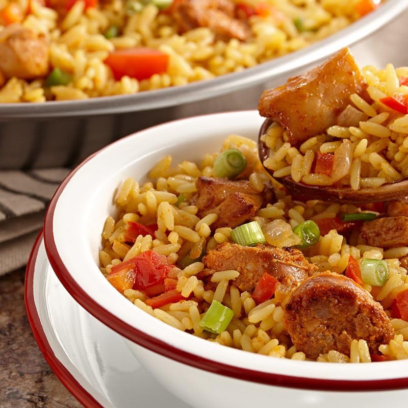 Zatarain's product label and ingredient list, highlighting clean ingredient benefits