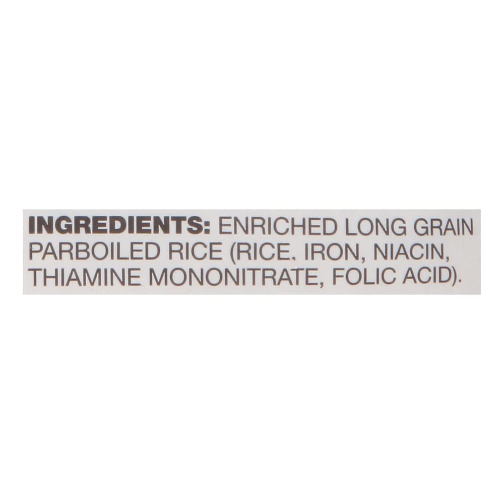 Zatarain's rice stored in container showing bulk freshness and economy