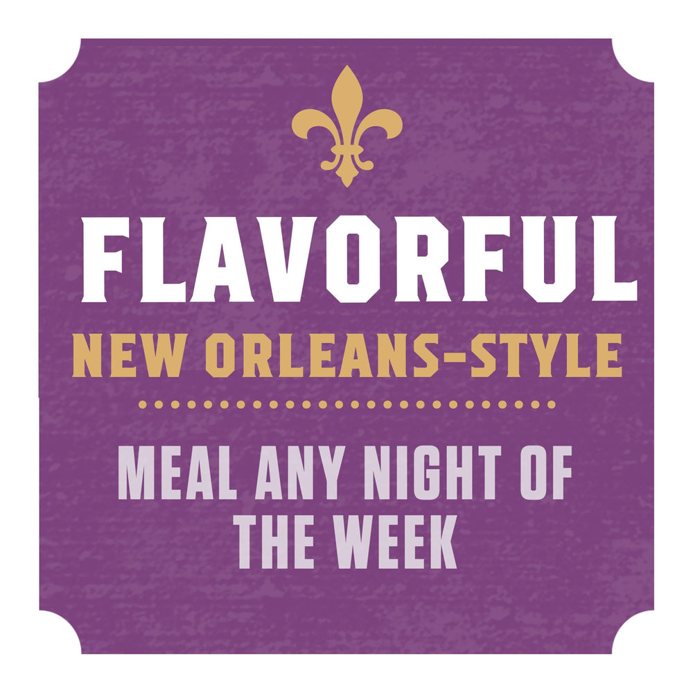 Zatarain's jambalaya with shrimp highlighting protein pairing benefit