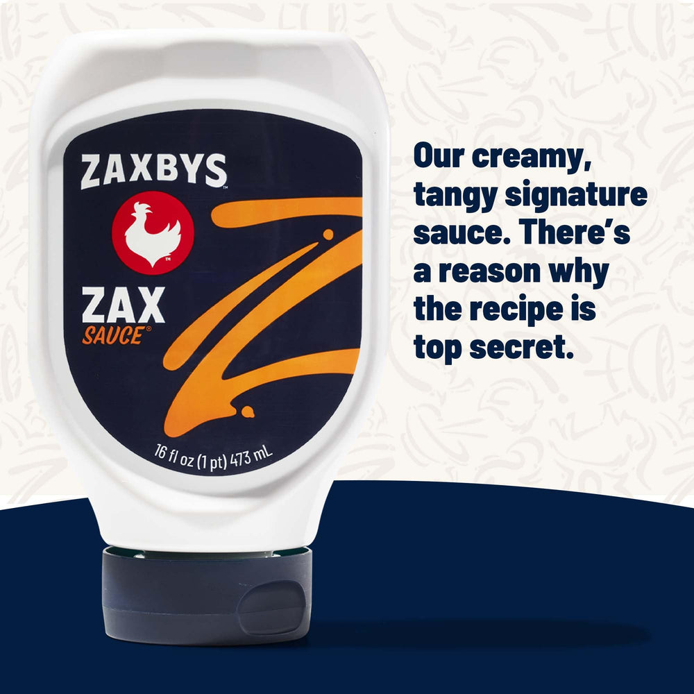 Zaxby's sauce paired with chicken fingers, enhances crispy chicken dipping enjoyment