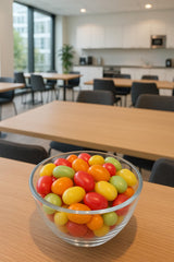 ZAYKIR assorted chews spread on table for quick serving convenience