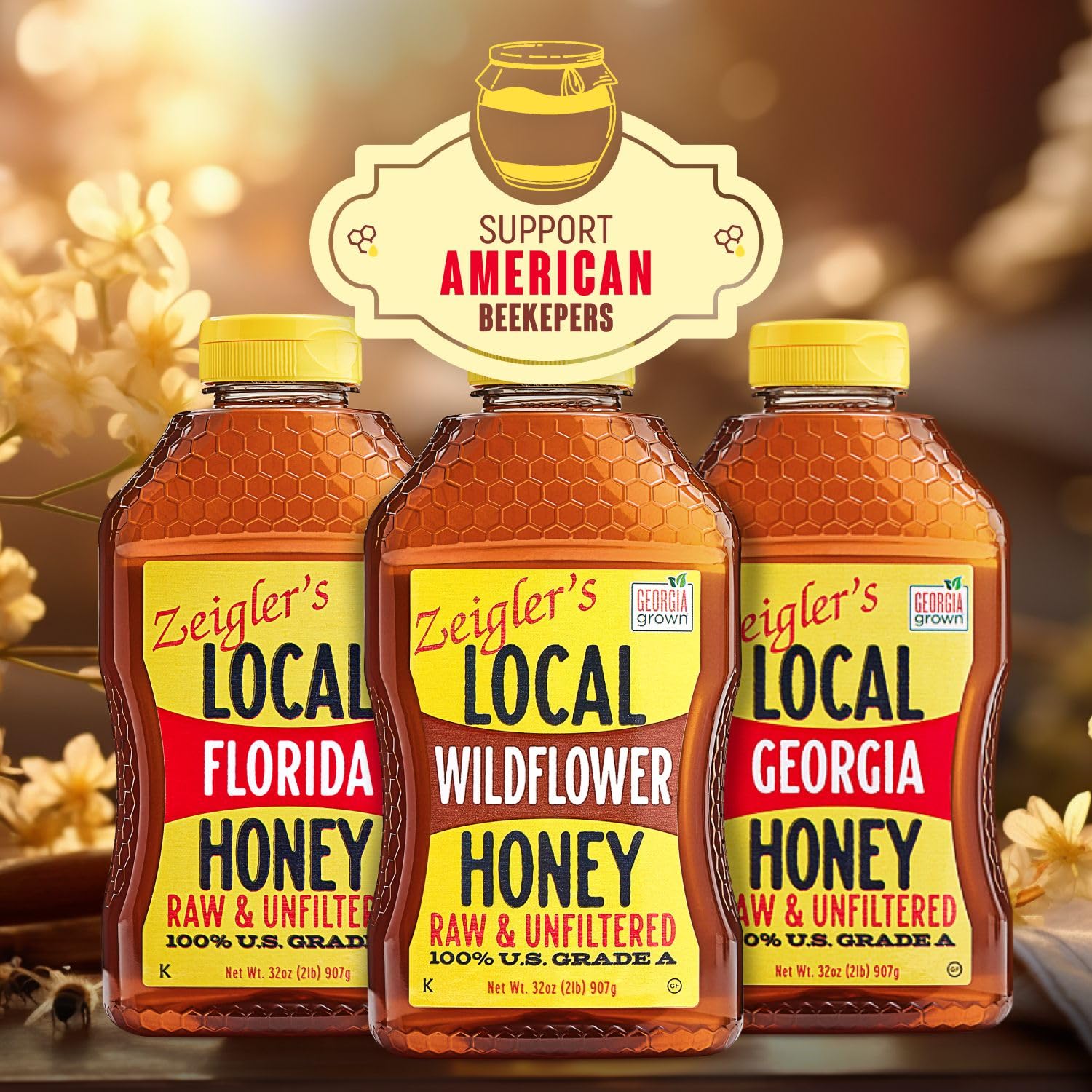 ZEIGLER'S lifestyle image from hive to jar showing regional sourcing