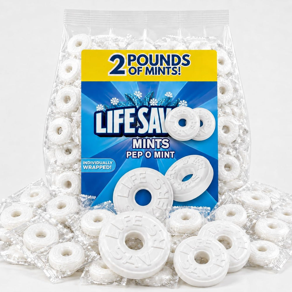 Zenya Pep-O-Mint front packaging showing 2 lb bag and branding, ideal for bulk use