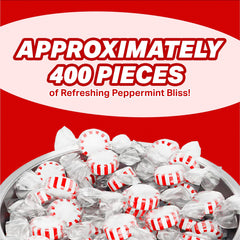 Zenya Tea Shop pile of individually wrapped mints showing hygienic single servings