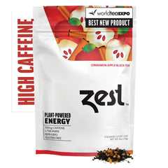 ZEST front packaging showing jar and label, clear view of product benefit