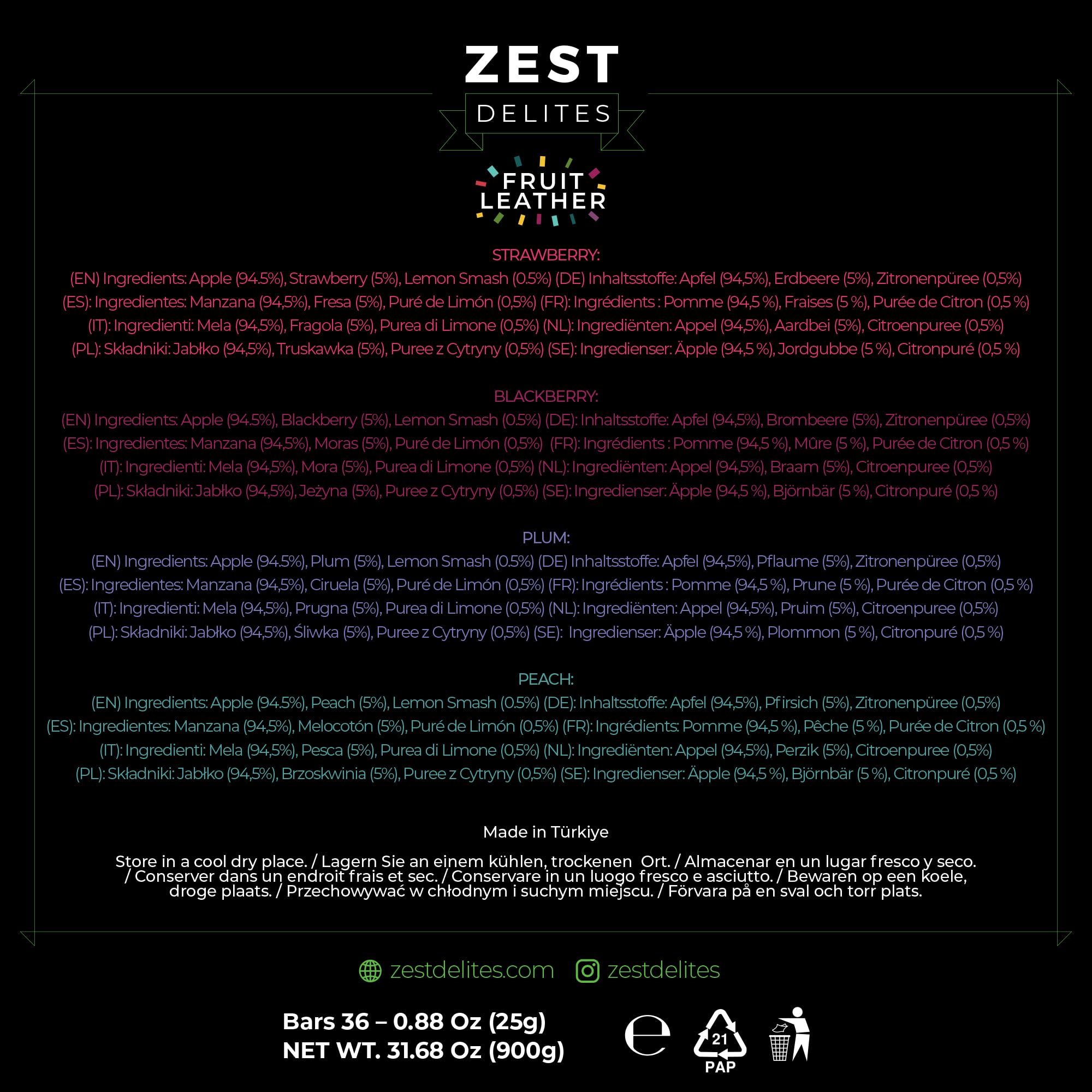 ZEST Delites enjoyed outdoors portraying on-the-go energy and portability