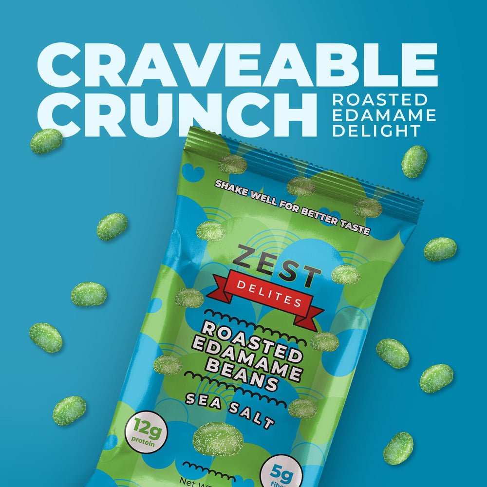ZEST Delites sprinkled on salad adding protein and crunchy contrast