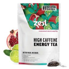 ZEST pouch front showing flavor and 20-count for quick shelf recognition and flavor benefit