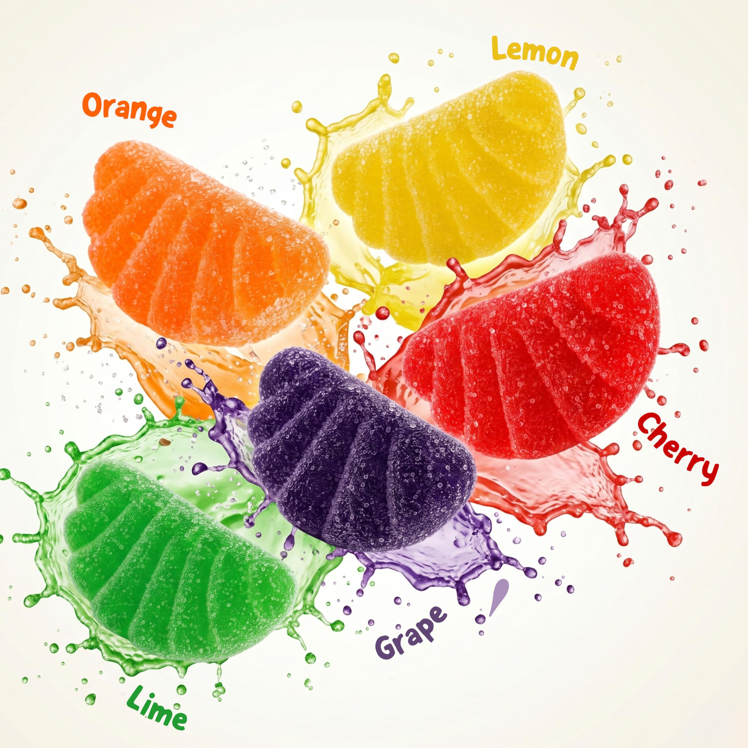 Zestix close-up of sugar-coated texture highlighting sweet finish and soft chew benefit