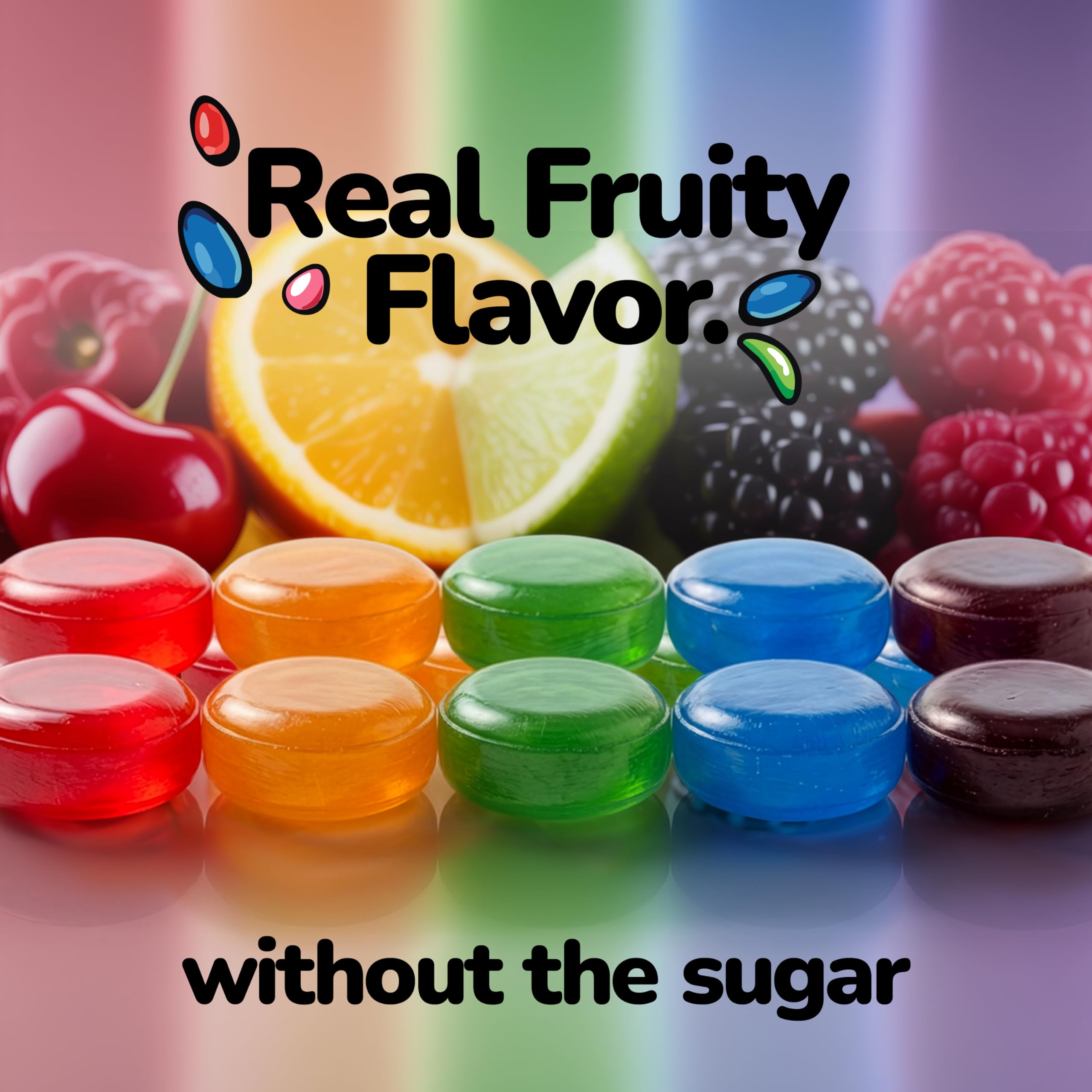 Zestix candy held in hand to show scale and convenient single-serve size