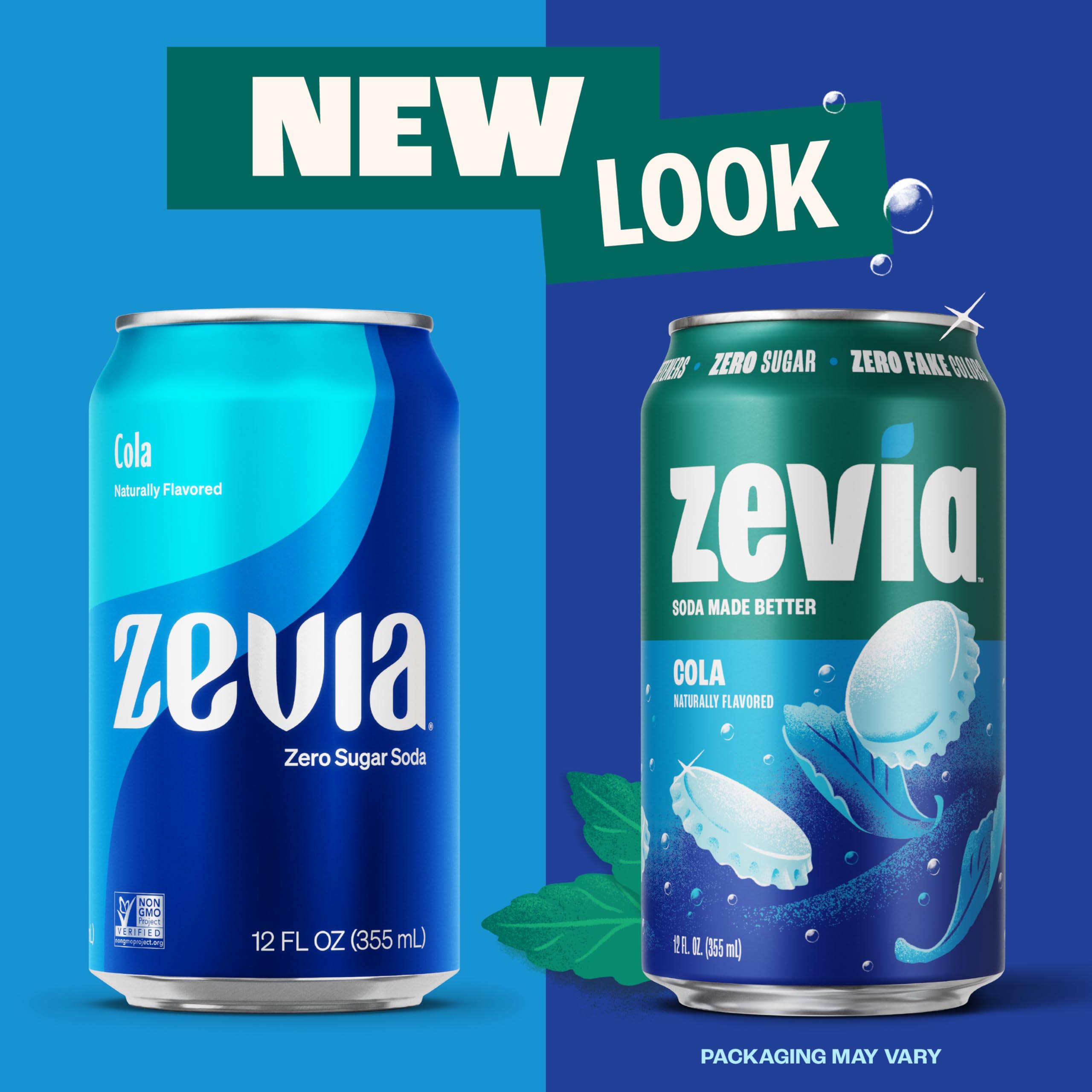 Zevia cola can top with opener showing easy-open convenience benefit