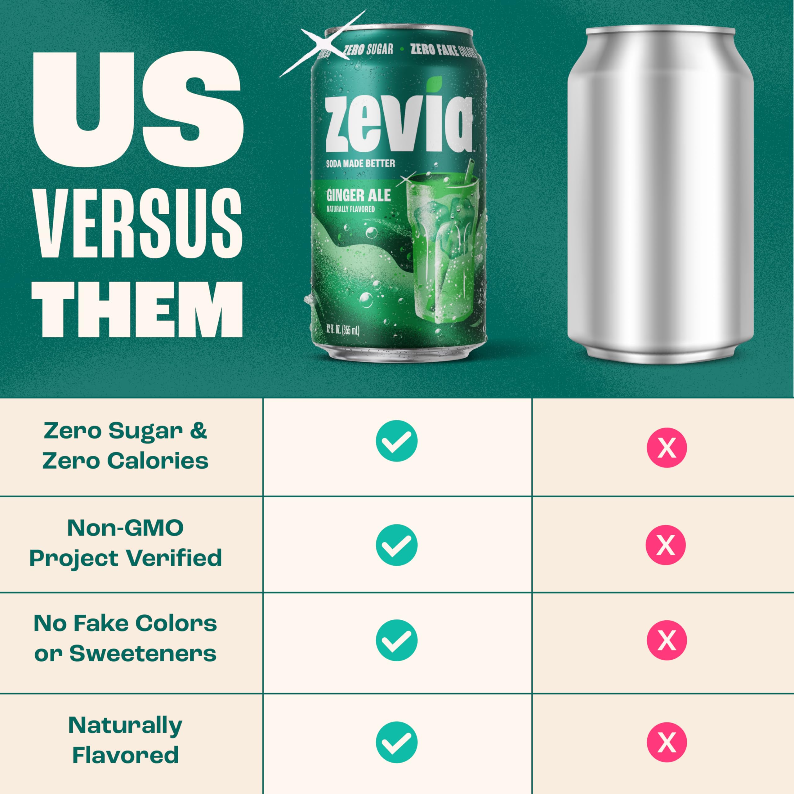 Zevia cans on a party table showing versatile mixer and zero-sugar option