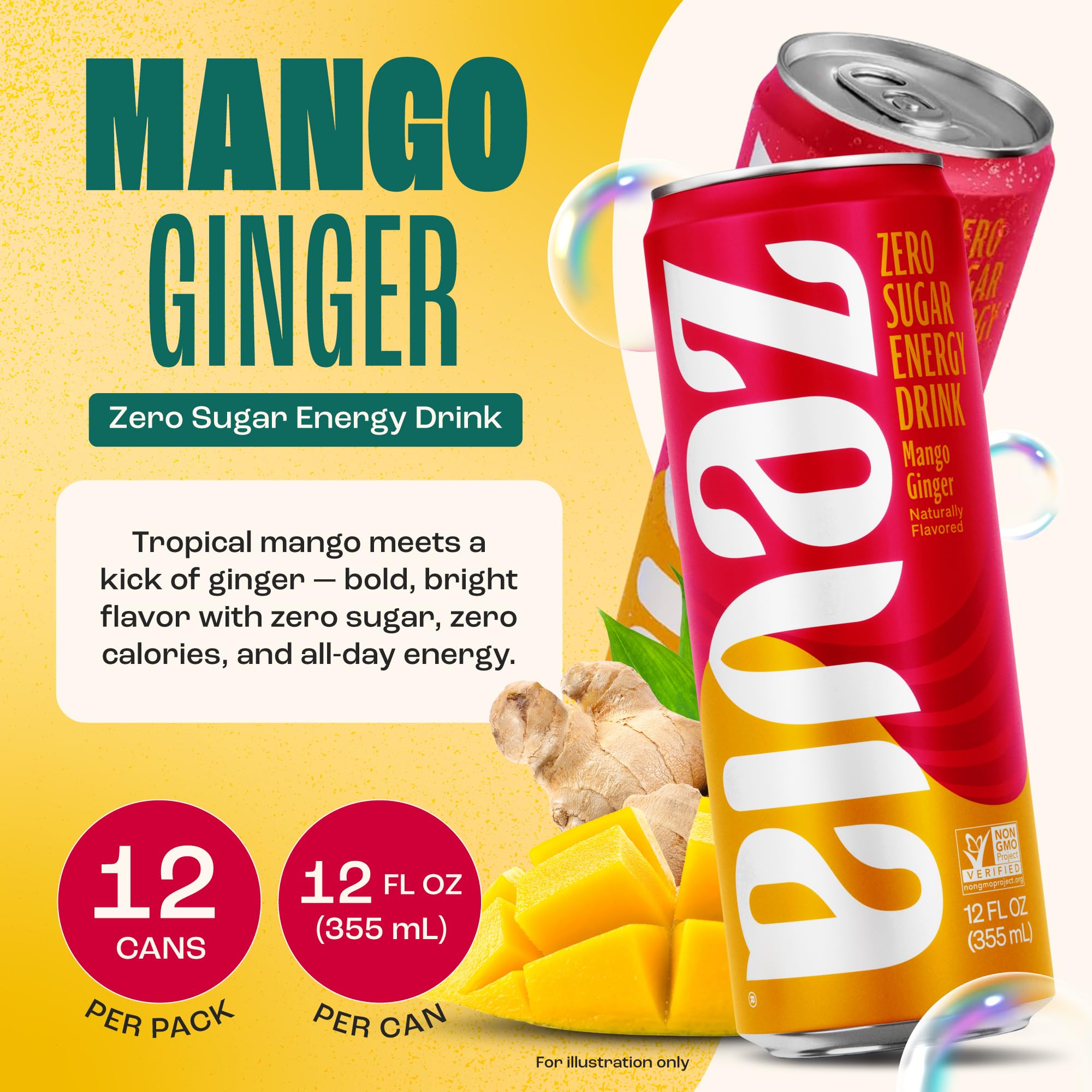 Zevia close-up of can texture and label highlighting natural ingredients and stevia advantage