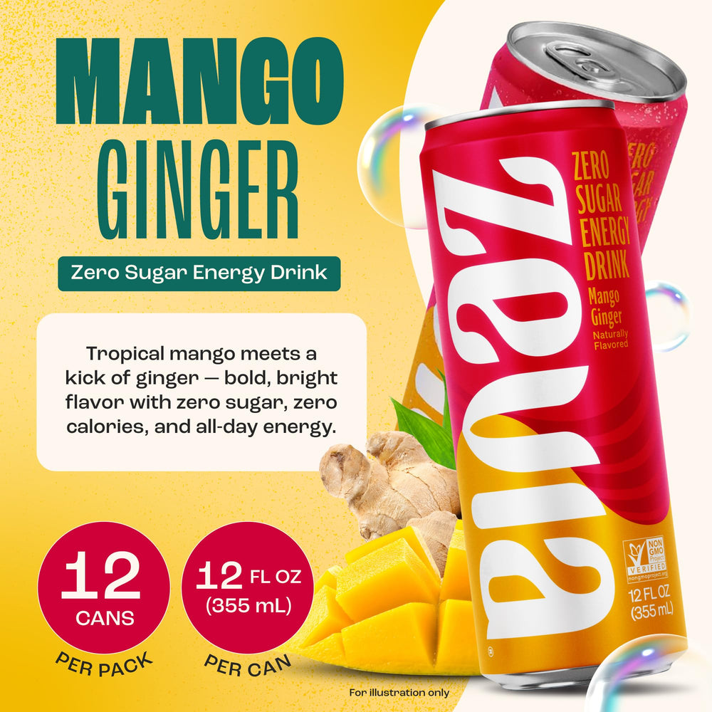 Zevia close-up of can texture and label highlighting natural ingredients and stevia advantage