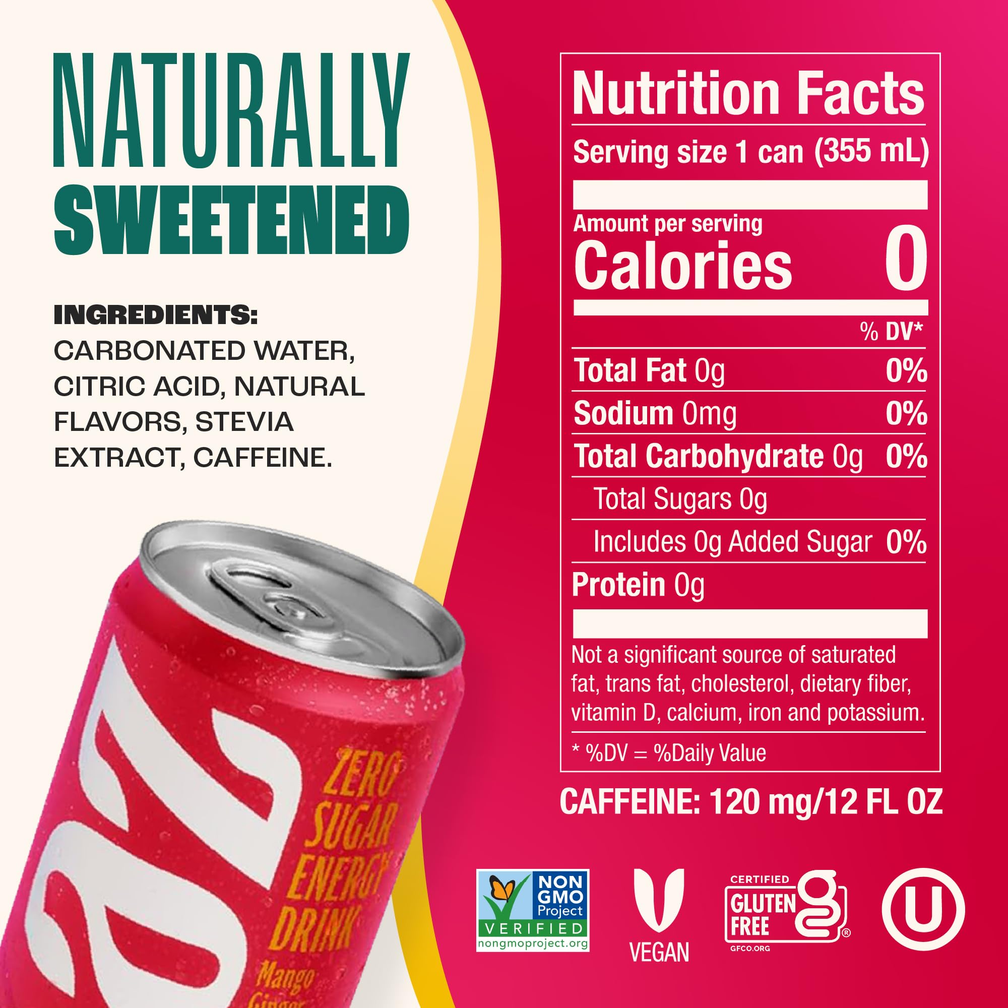 Zevia can in hand to show 12 oz scale and portability for on-the-go energy