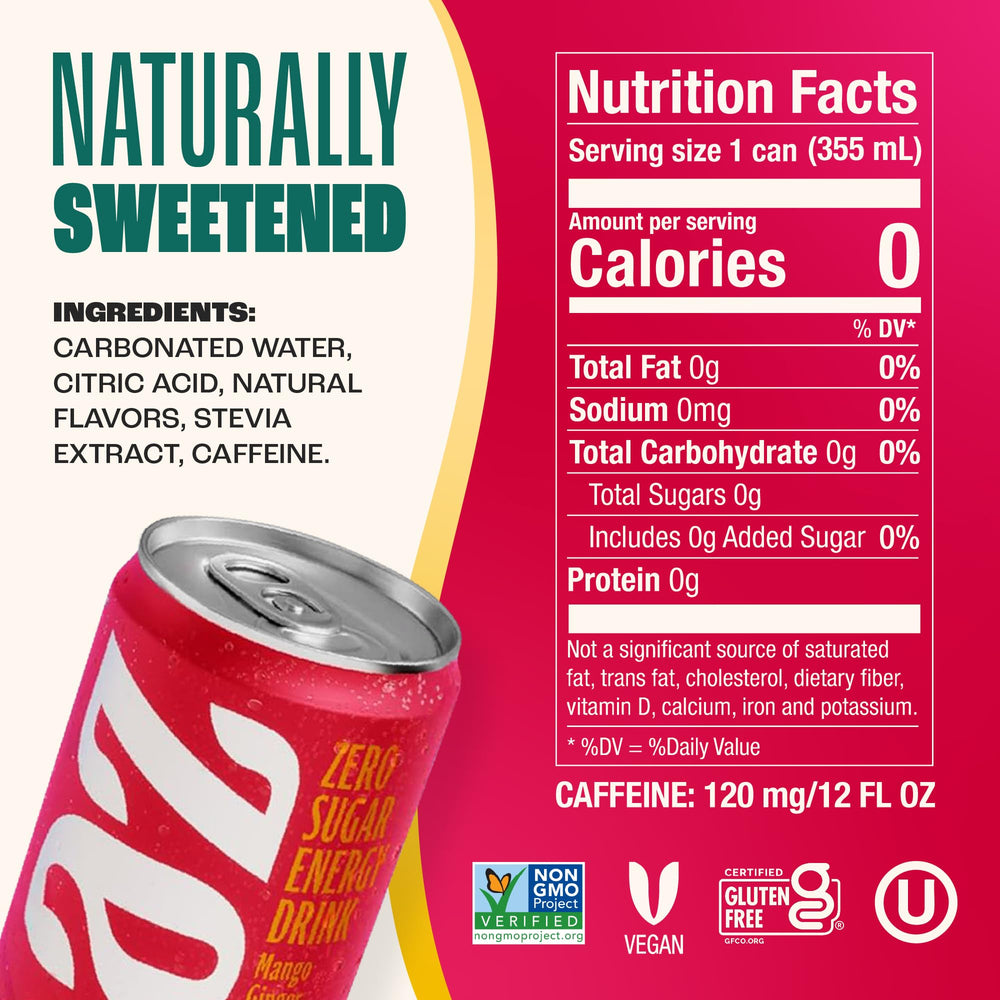 Zevia can in hand to show 12 oz scale and portability for on-the-go energy
