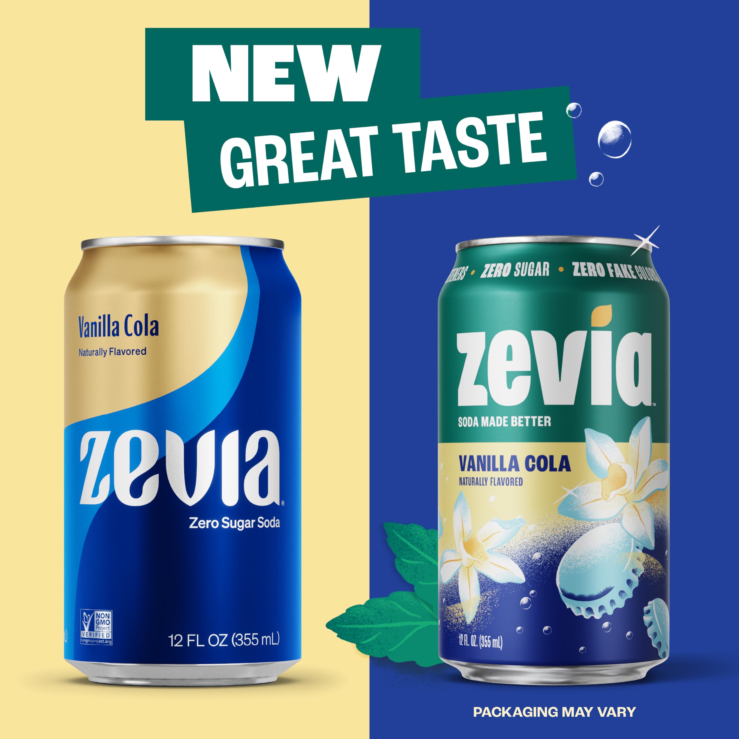 zevia close-up carbonation bubbles showing refreshing fizz benefit