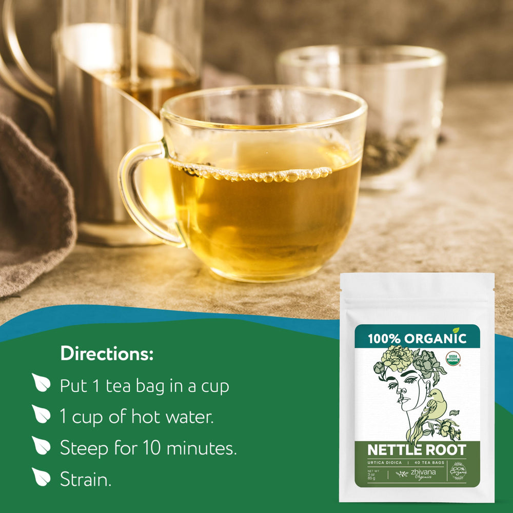 Zhivana Organics tea served with honey and lemon showing customizable flavor benefit