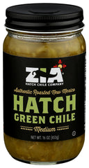 Zia Hatch Chile Company front jar view showing authentic packaging and convenience