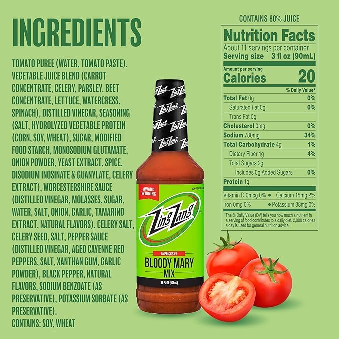 Zing Zang bottle in kitchen used to marinate meat showing culinary versatility