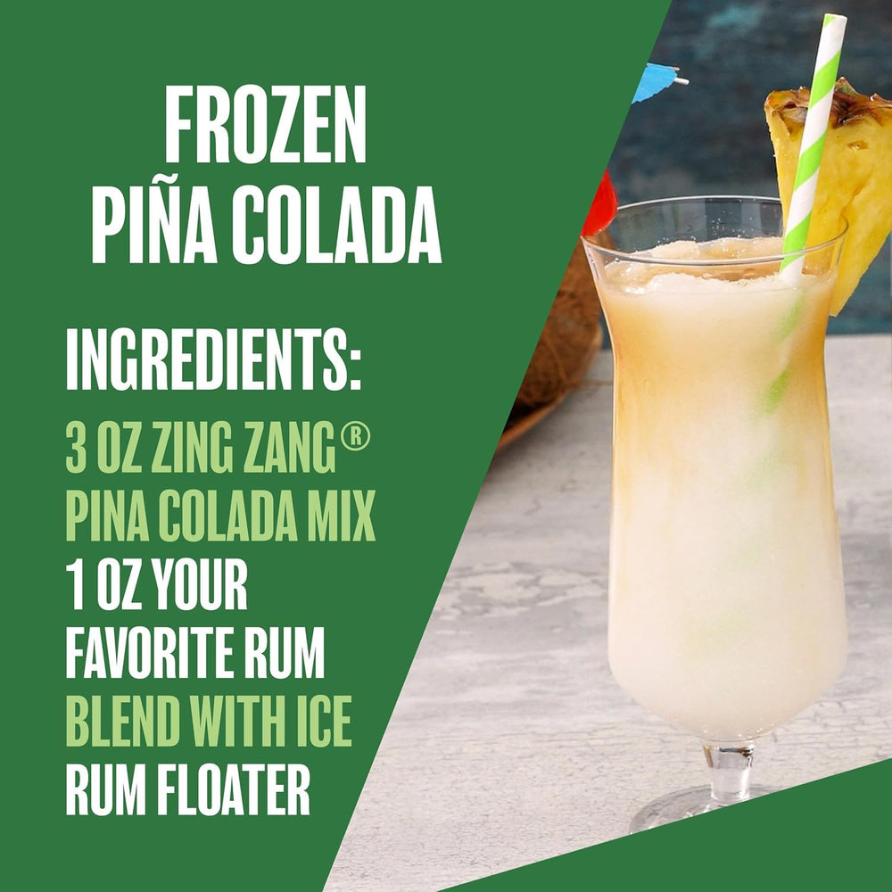 Zing Zang poured over ice showing ready-to-serve convenience