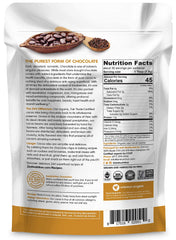 Zint close-up of cacao nibs texture highlighting pure roasted crunch