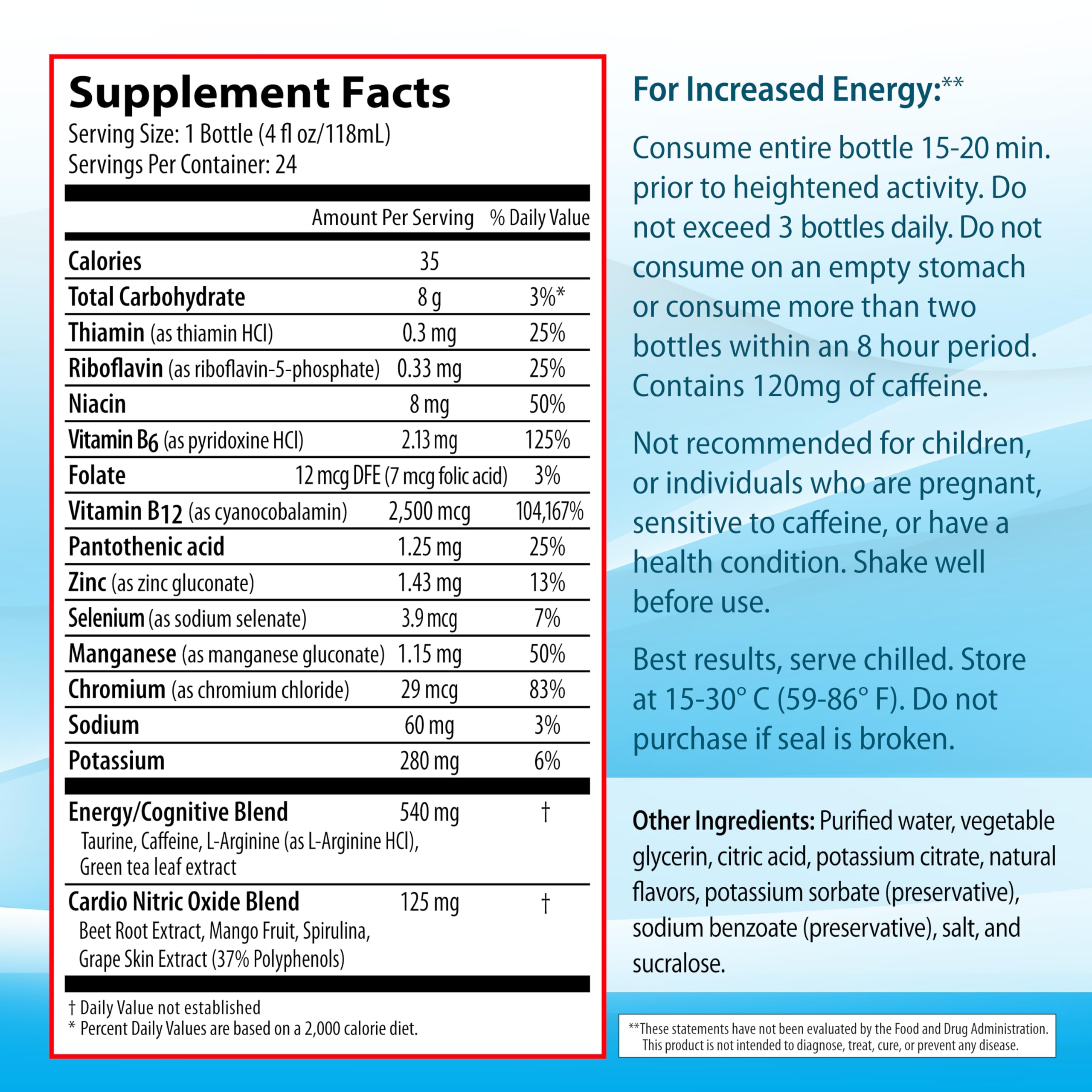 Zipfizz 24‑count box with bottles showing convenient single‑serve supply