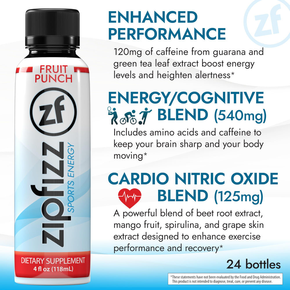 Zipfizz shot in hand ready to drink for on‑the‑go hydration and focus