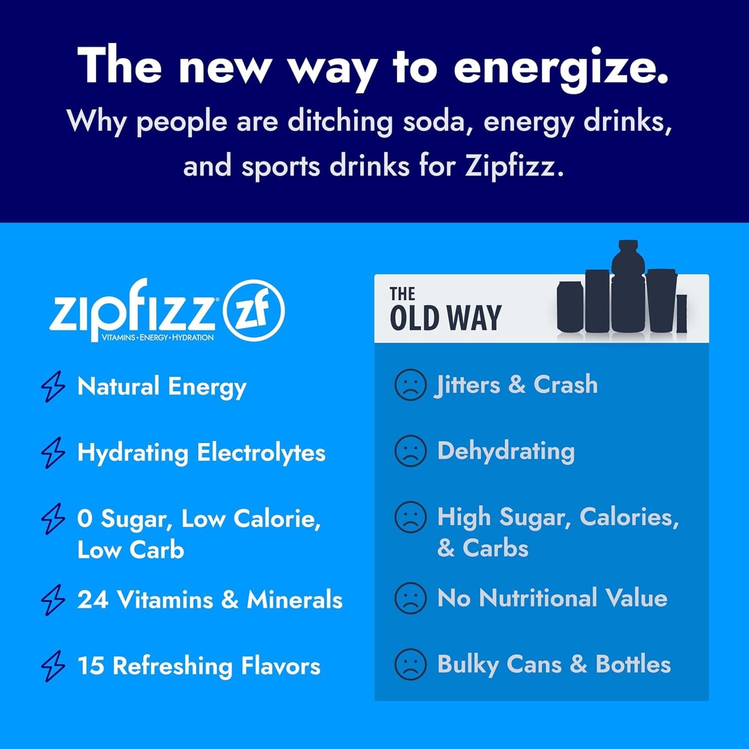 Zipfizz stick held by athlete demonstrating portable pre-workout convenience