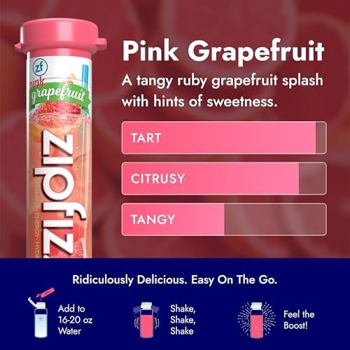 Zipfizz 20 sticks laid out showing portable daily servings