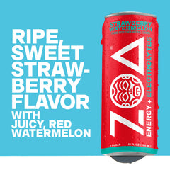 ZOA pouring into glass showing clear texture and refreshing benefit