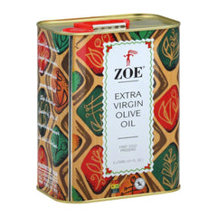ZOE side label detail highlighting origin and quality benefits