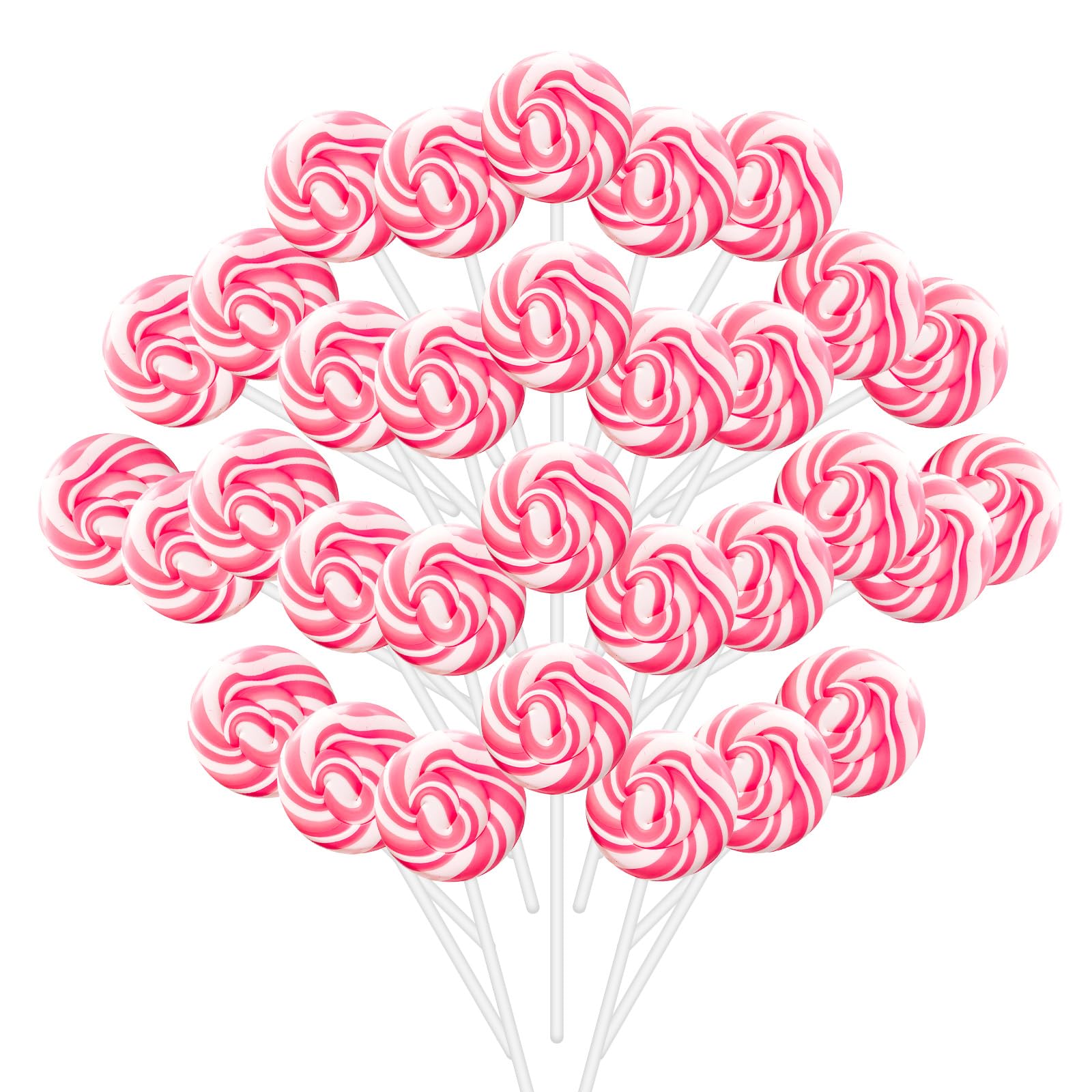 ZOFIA SWEET front packaging showing 32 pink swirl lollipops and clear labeling, great for parties