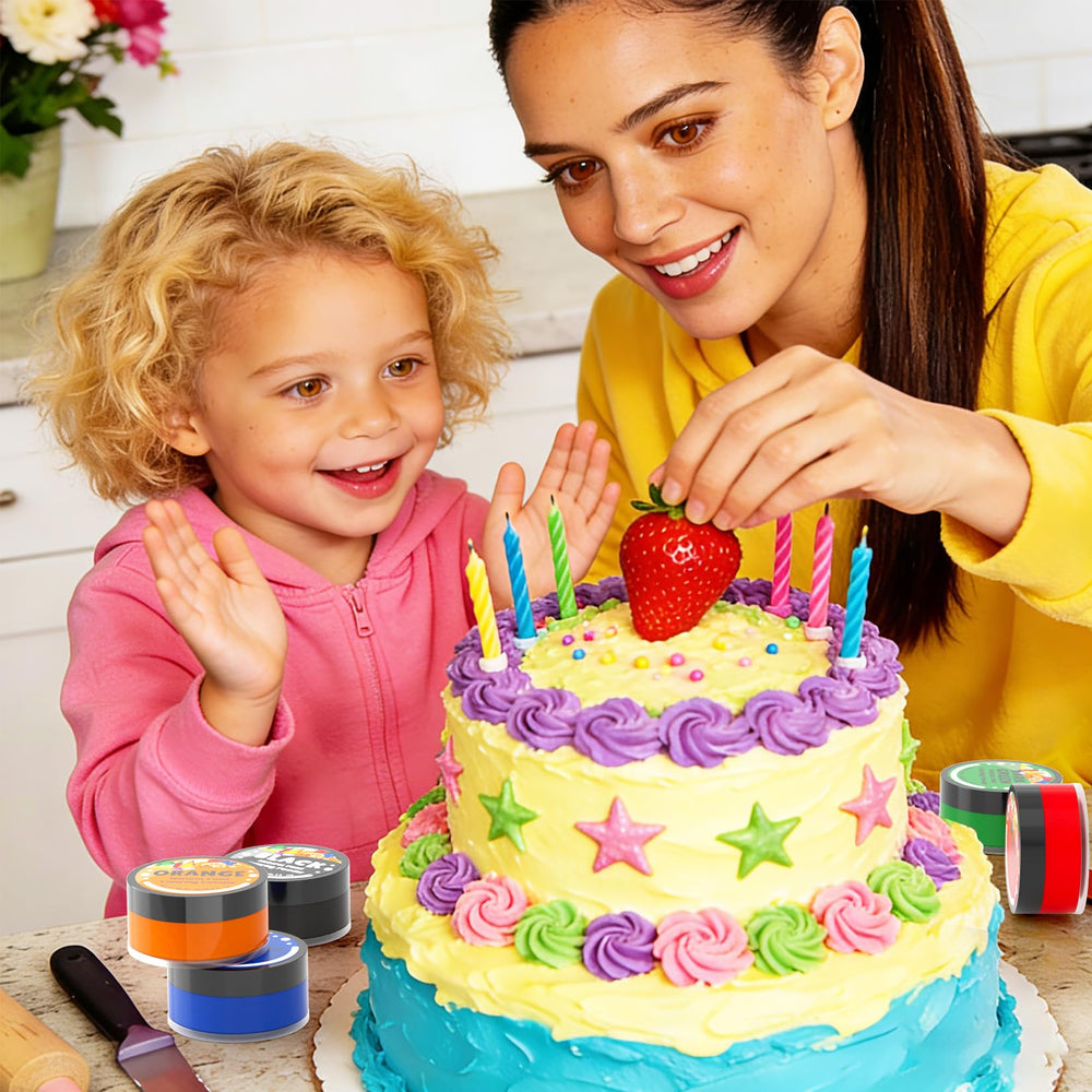 Zogclro decorated Easter eggs and cookies showing creative use