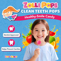 Zollipops close-up of lollipop surface highlighting natural fruit flavor texture