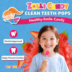 Zollipops individually wrapped pops highlighting travel convenience