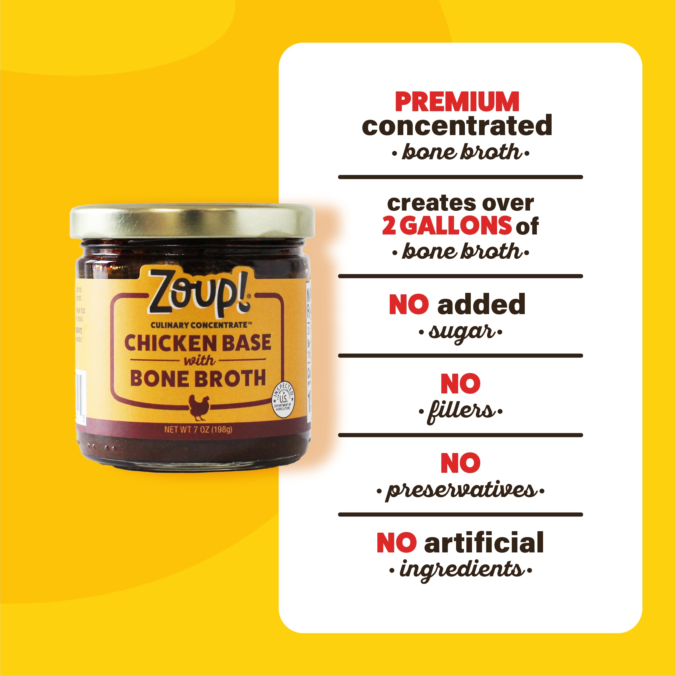 Zoup! pouring concentrate into a simmering pot to boost flavor quickly