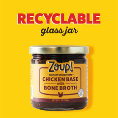 Zoup! served in a bowl as sipping broth for comforting warmth