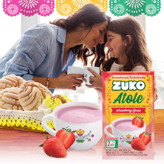 ZUKO prepared cup in kitchen setting showing quick microwaveable benefit