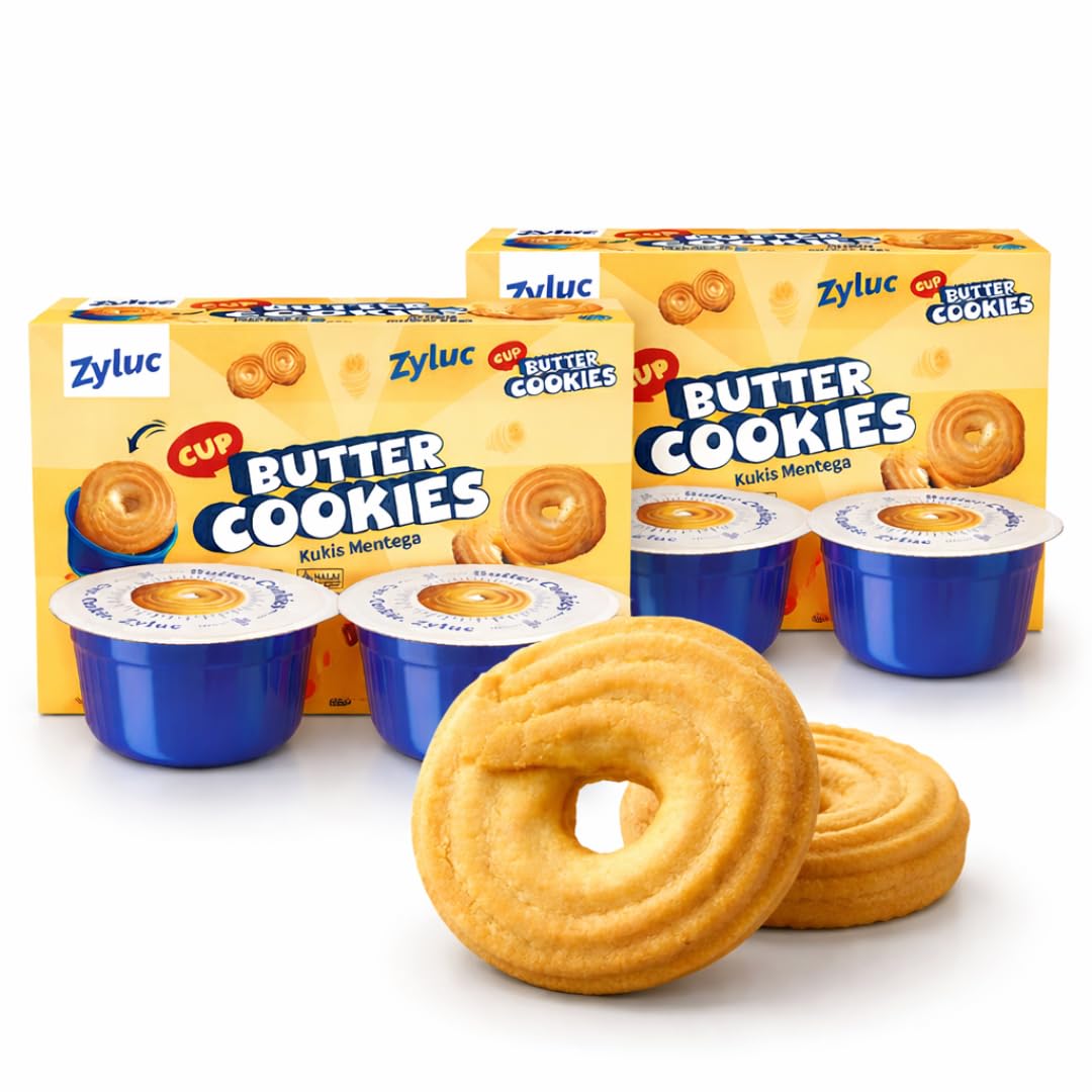 Zyluc front of box showing 32 single-serve cups for convenient sharing